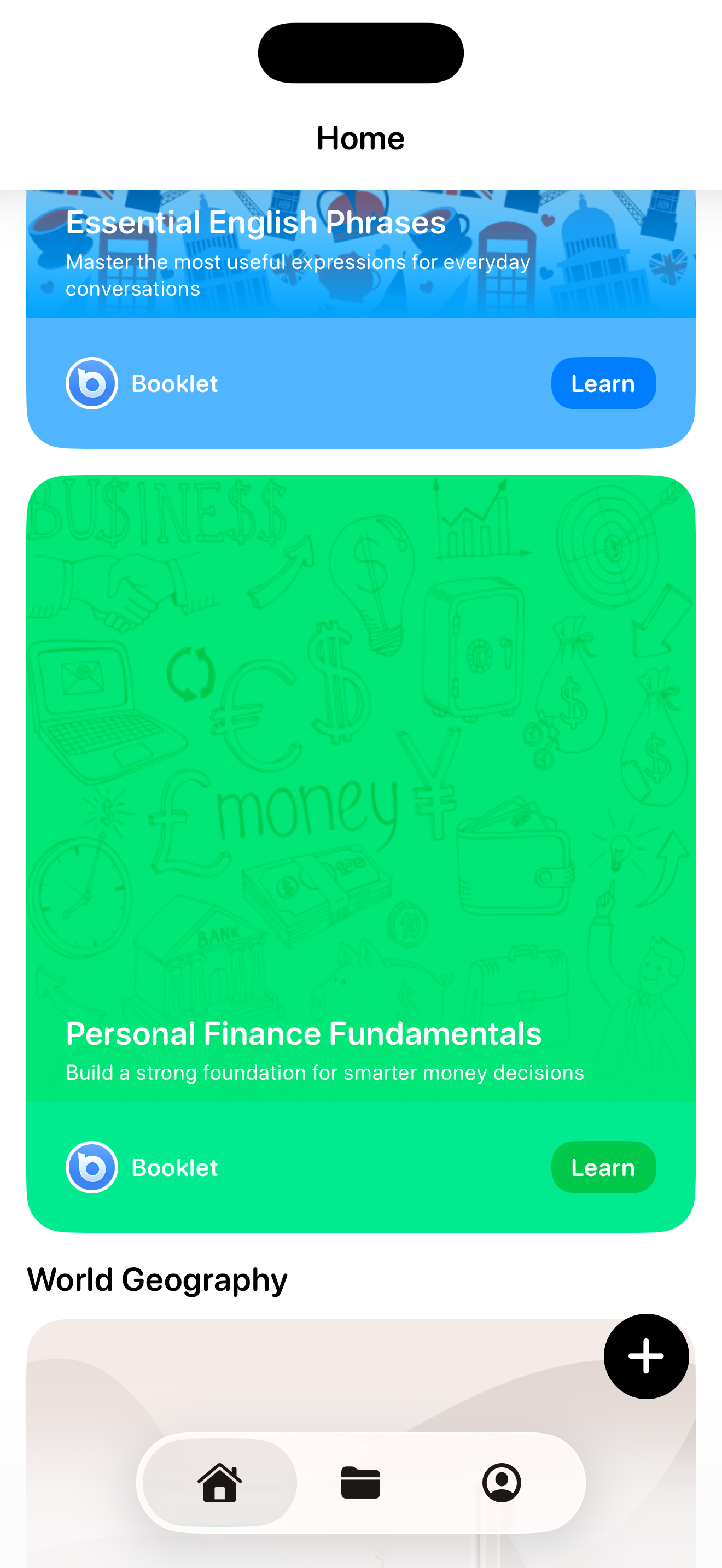 Booklet App